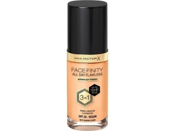 MAX FACTOR Creme make-up foundation Max Factor Facefinity 3 in 1 Spf 20 N 70 Warm Sand 30 ml
