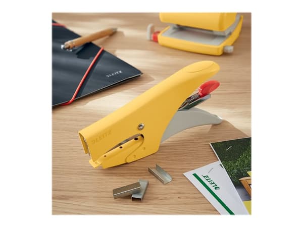 Stiftemaskin Leitz Koselig stift10 15 ark gul