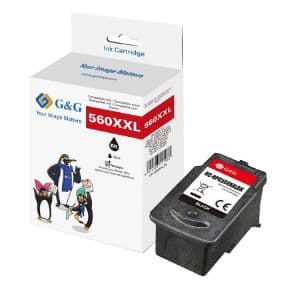 G&G 20633, Svart, 21 ml, 1 styck, 655 sidor, Enpack