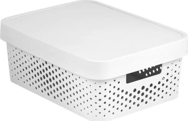 Curver stor box Infinity 11L 229167 med hål
