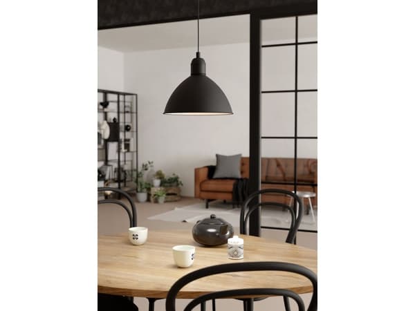 EGLO PRIDDY pendellampe Ø305 E27 svart