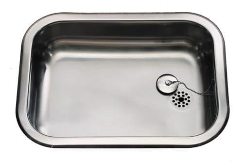 Juvel Barents vask BA480 48x34 cm til nedfældning, med strainer