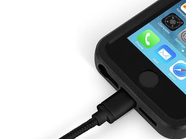 NewerTech - Lightning-kabel - USB hann til Lightning hann - 3 m - trekullsort