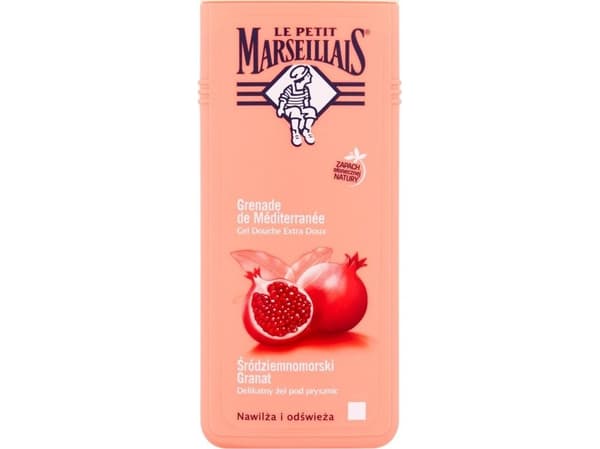 LE PETIT MARSEILLAIS Delicate Mediterranean Pomegranate dusjgel 400 ml