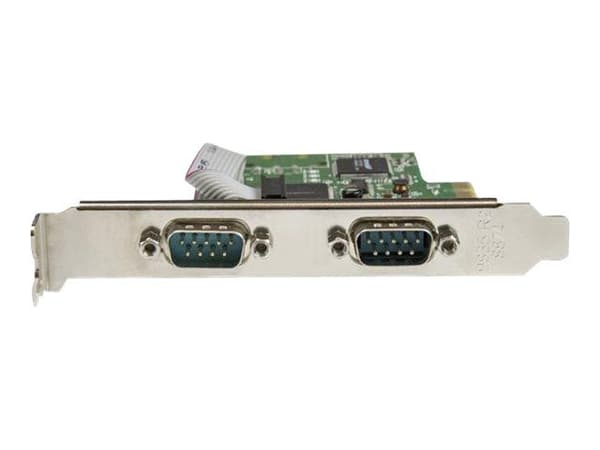 StarTech.com PEX2S1050, PCIe, Sarja, Full-height / Low-profile, RS-232, CE, FCC, Microsoft WHQL, SystemBase - SB16C1052PCI