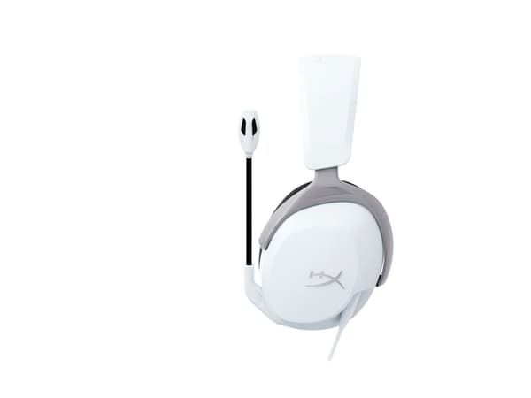 HyperX Cloud Stinger 2 Core - Hodesett - full størrelse - kablet - hvit