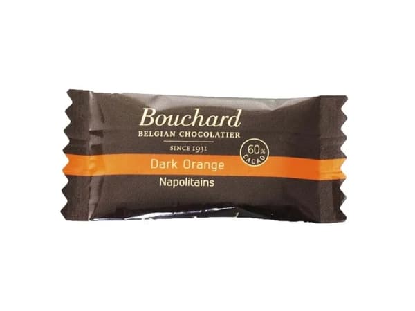 Chokolade Bouchard Orange - 5g flowpakket (1kg)