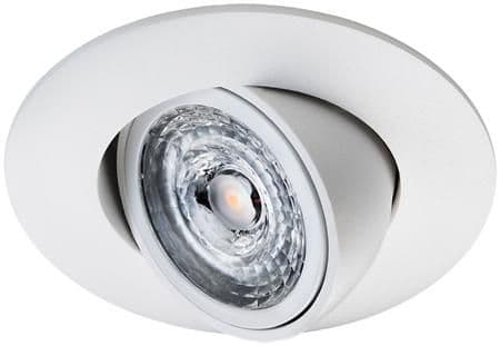 Downlight Jupiter Tek 6W LED GU10 2700K mat-hvid