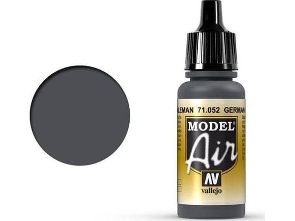 Vallejo 71.052, 17 ml, Grå, Matte, Flaske