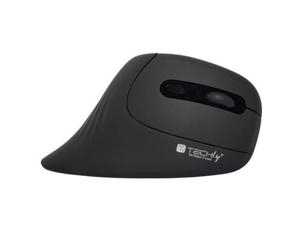 Techly 2,4 GHz RF USB trådløs vertikal mus, 3200 dpi optisk