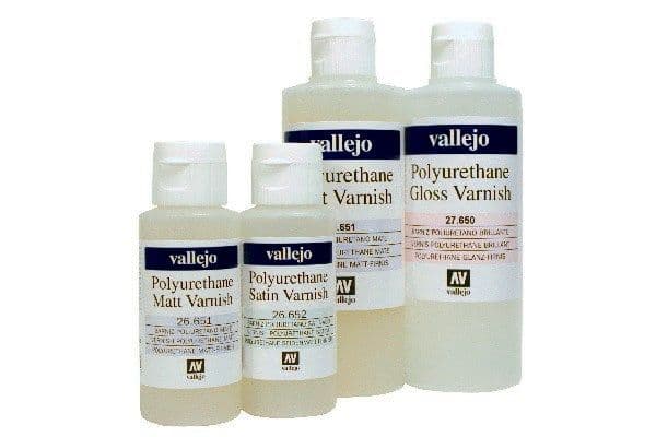 Vallejo Akryl Polyuretanlack 200 ml Satin Vallejo Universal