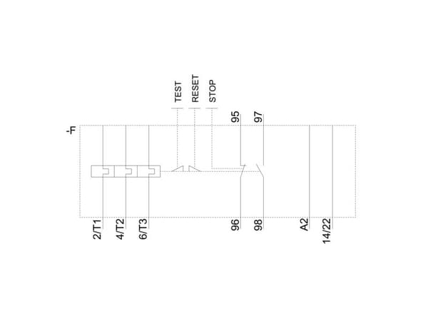 Överbelastningsrelä Siemens 3RU2116-0BB0 1 st