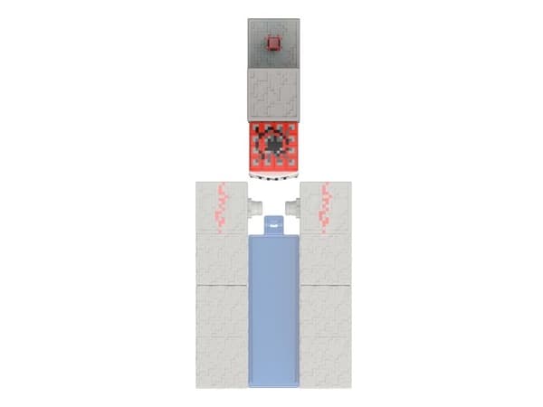 Minecraft Redstone Charged Enderman-figur, 6 År, Multifärg