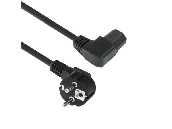 ACT PWRCORD CEE7/7-C15 L ANG 2.00M