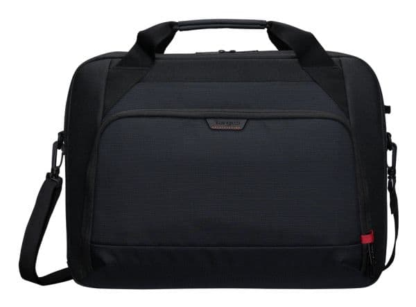 Targus Classic+ Clamshell - Notebookbæreveske - 17" - 18" - svart, rød
