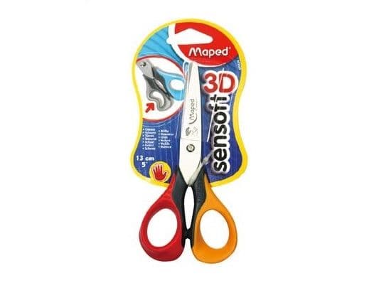 Saks Maped Sensoft, for venstre hånd, 13 cm