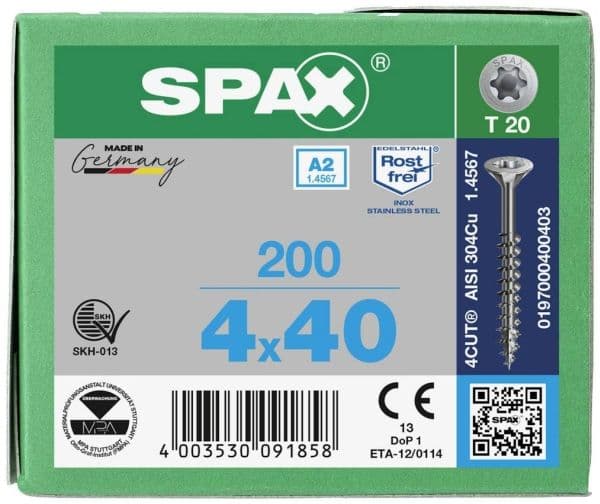 SPAX 197000400403