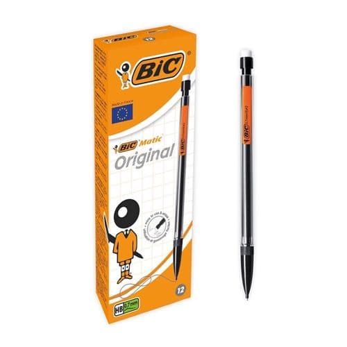 Stiftblyant, BIC Matic, 0,7 mm, pakke a 12 stk