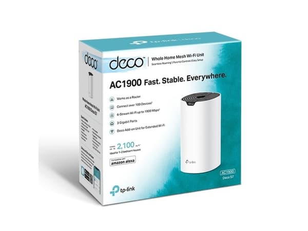 Ruter TP-Link System wifi deco s7(1-pack) ac1900