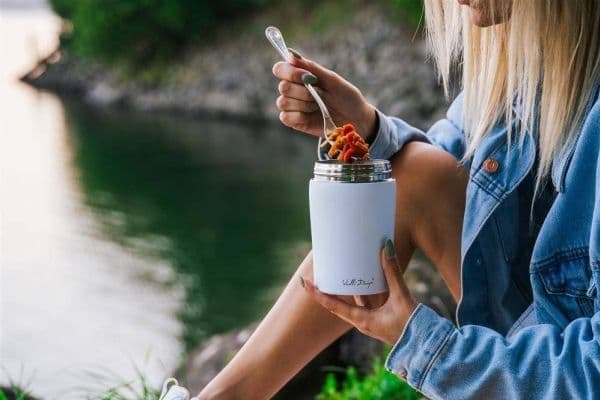 Vialli Design termos til lunsj Fuori 0,5 l hvit