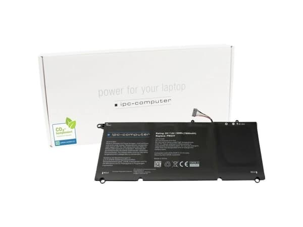 ipc-computer batteri til bærbar PC Akku PW23Y REPLACE 7,60 V 7800 mAh