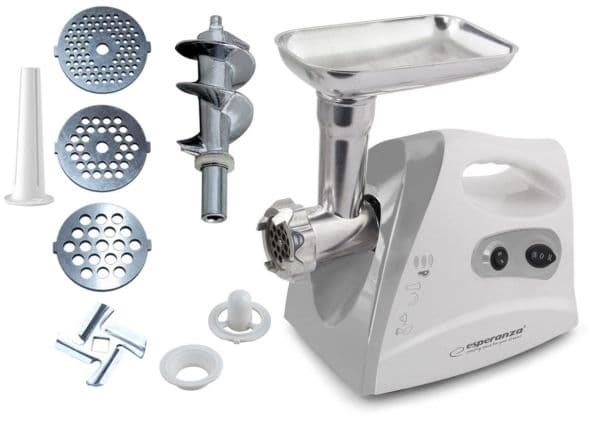 Esperanza MEATBALL - Köttkvarn - 600 W - grå
