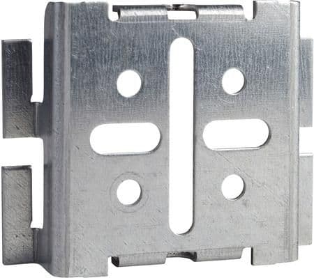 WIBE GROUP Boxplatta/väggfäste höjd72 mm, bredd 90 mm