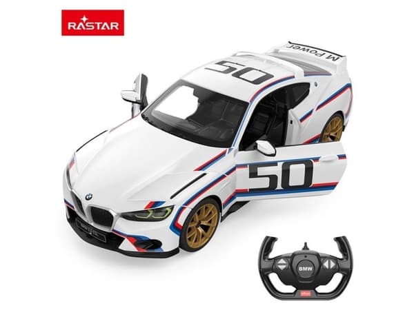 RASTAR R/C 1:14 BMW 3.0 CSL White