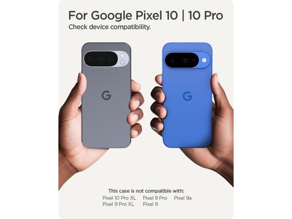 Spigen ACS09695, Deksel, Google, Google, Google - Pixel 10 Pro Google - Pixel 10, 16 cm (6,3"), Sort