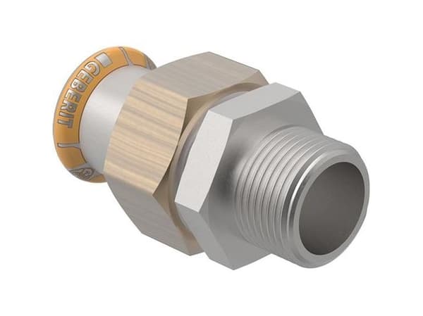 Kobling m/nippel 28-1'' Therm
