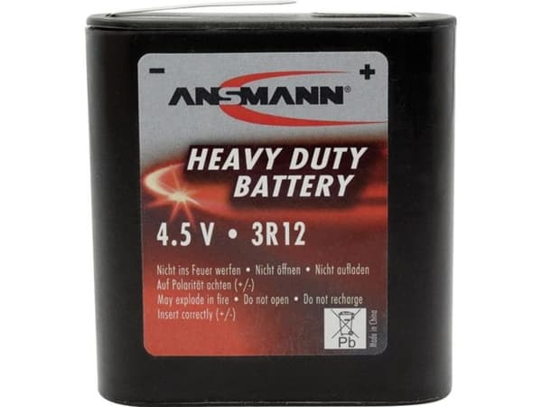 3R12 4,5 Volt Red Ansmann