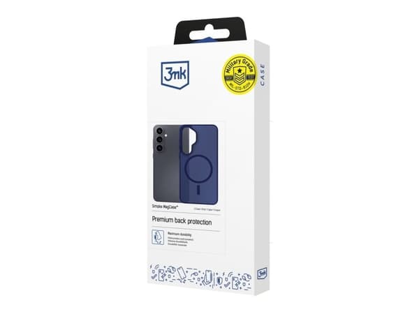 3mk Smoke MagCase for iPhone 17 Pro - Blue-Translucent