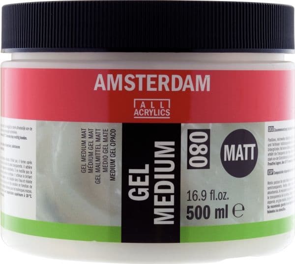 Amsterdam gel medium matt 080 (burk)