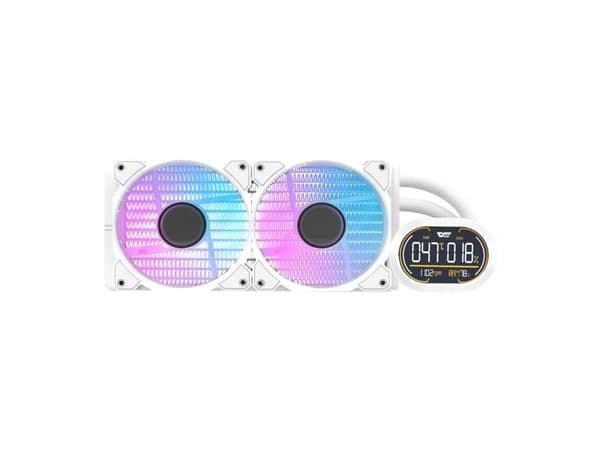 Darkflash DH240D v2 CPU-kylare (vit)