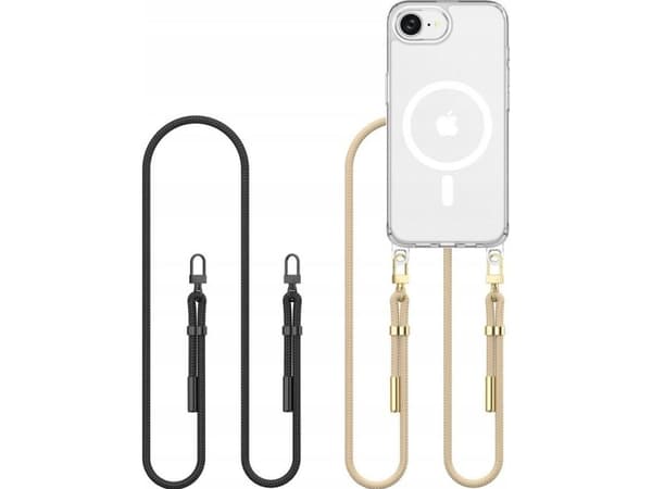 TECH-PROTECT FLEXAIR CHAIN MAGSAFE IPHONE 16E BLACK & TAUPE