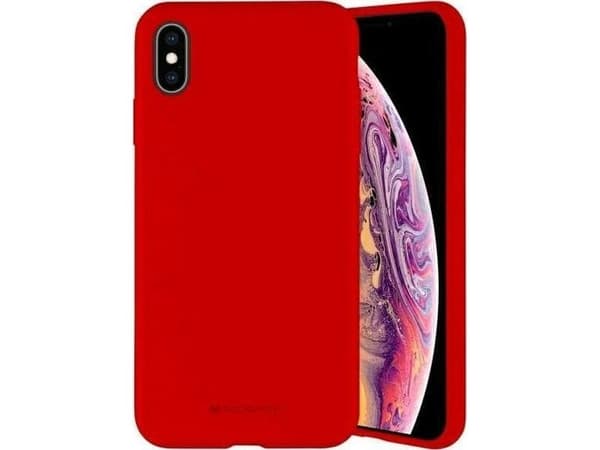 Mercury silikonetui til Samsung S23+ S916 rød