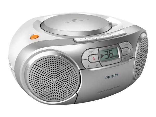 Philips AZ127 - Boomboks - 2 watt - sølv