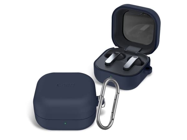TECH-PROTECT silikonhake för SAMSUNG GALAXY BUDS 4 / 4 PRO navy blue