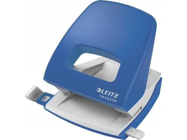 Leitz NeXXt Recycle hullemaskin, 2 hull, 30 ark Blå