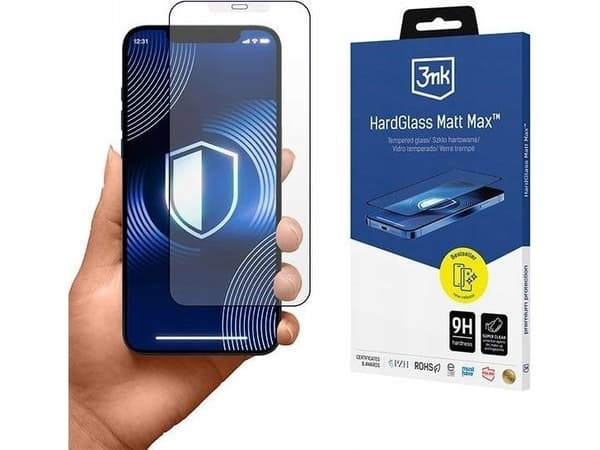3MK HardGlass Matt Max for Apple iPhone 13/13 Pro/14