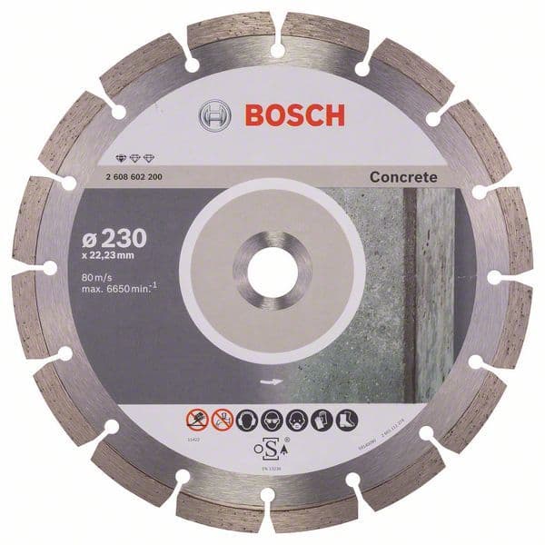 Bosch DIAMANTSKÄRARE 230MM 10 stycken PROF