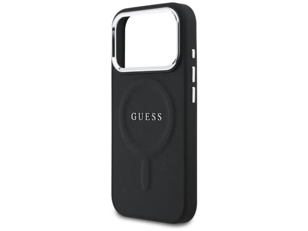 Guess Classic Logo MagSafe-etu iPhone 17 Pro - sort