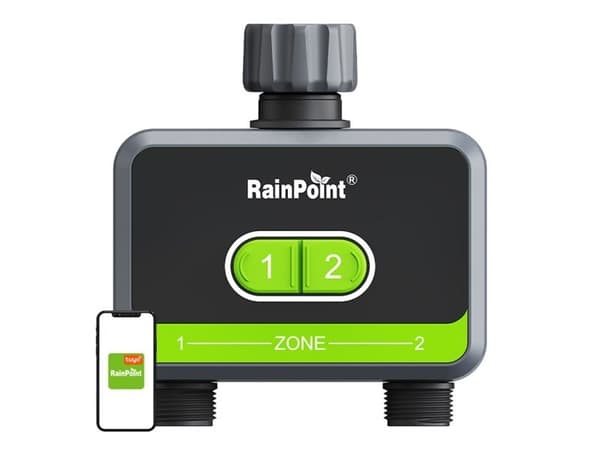 RainPoint 2-zons styrning med app