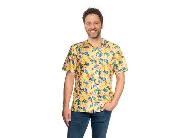 Hawaiiskjorta med bananer