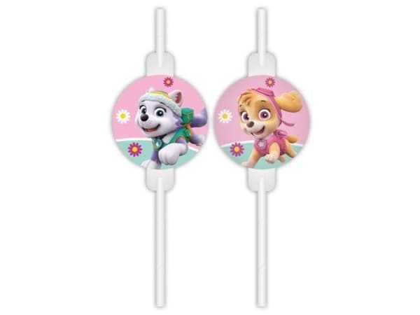 Paw Patrol Skye papirsugerør