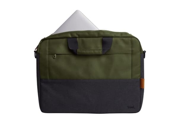 Trust Lisboa - Notebookbæreveske - topplast, holdbar - 15.6" - grønn