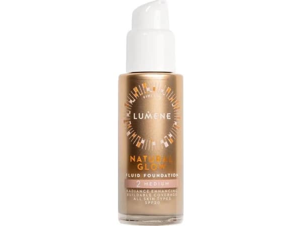 Lumene Natural Glow Fluid Foundation SPF20 2 Medium 30 ml