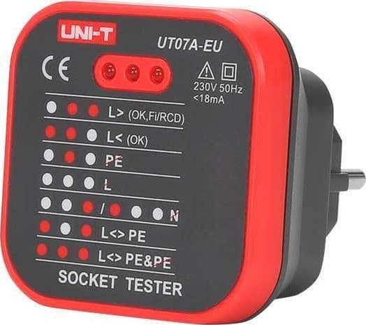 230V lizdo testeris Uni-T UT07A-EU