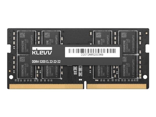 32 GB DDR4-RAM SO-DIMM PC3200 Klevv CL22 1x32GB