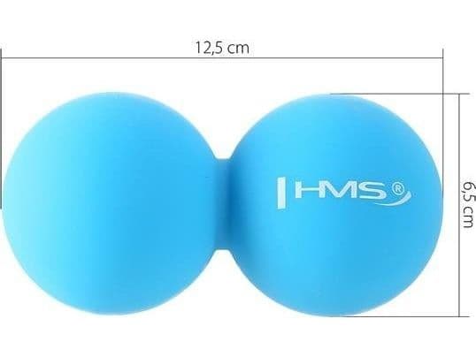 HMS BLC02 Blue lacrosse-massageboll - dubbel